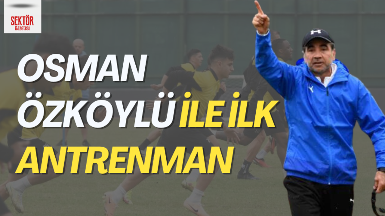 Manisa FK’da Osman Özköylü ile ilk antrenman