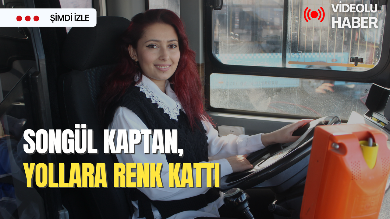 Salihli’de şehir içi ulaşıma kadın eli | Salihli’nin tek kadın minibüs şoförü