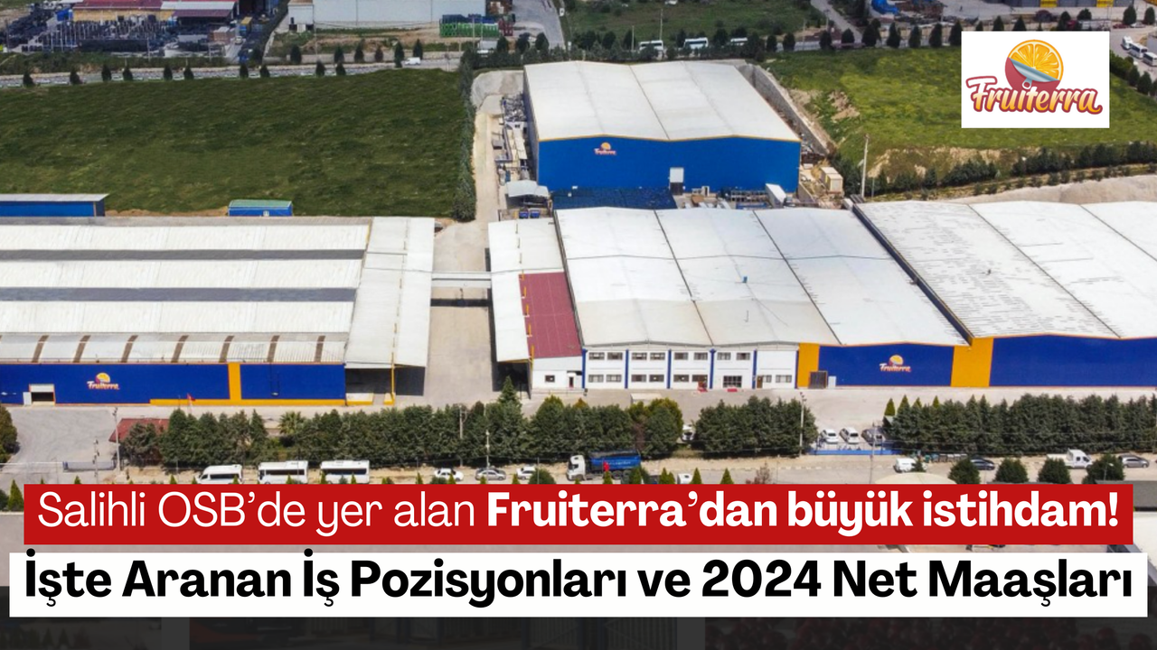 Fruiterra 2024 İçin Çalışma Arkadaşları Arıyor! | İşte 50.000 TL'yi Bulan Maaşlar ve Aranan Pozisyonlar