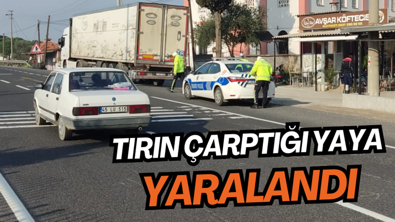 Salihli-Turgutlu yolunda kaza: 1 yaralı