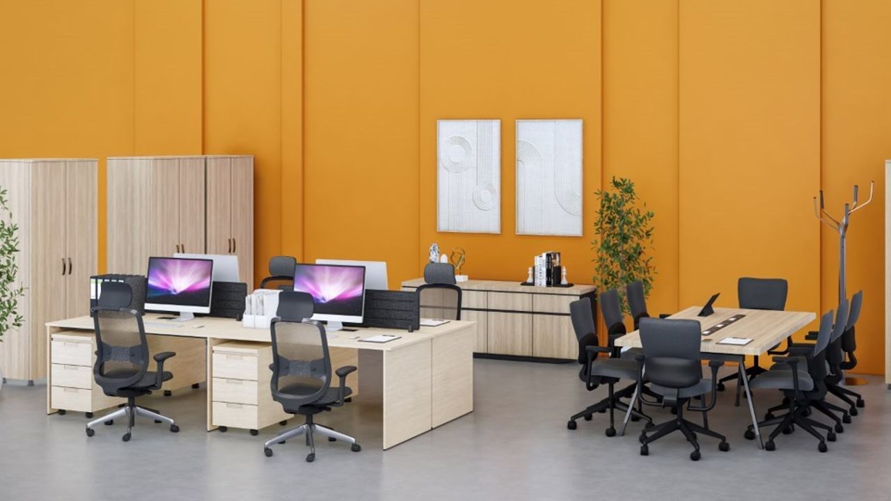 Ergonomik Tasarım ve Kaliteli Üretim ile Workstation Ofis Masaları