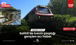 Salihli’de yük trenin çarptığı genç hayatını kaybetti