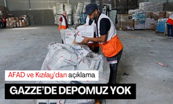 Türk Kızılayı ve AFAD'dan açıklama 'Gazze’de depomuz yok'