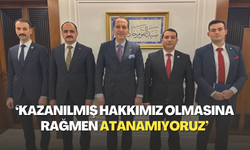 Atanamayan Uzmanlar Derneği Fatih Erbakan'ı ziyaret etti