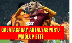 Galatasaray Antalyaspor’u mağlup etti