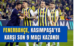 Fenerbahçe, Kasımpaşa'ya karşı son 9 maçı kazandı