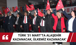 Alaşehir’de Cumhur İttifakı adaylarını tanıttı
