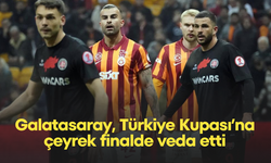 Galatasaray, Türkiye Kupası'nda Fatih Karagümrük'e elendi
