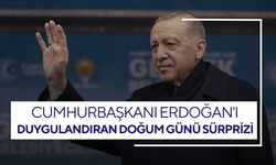Cumhurbaşkanı Erdoğan'a videolu doğum günü sürprizi