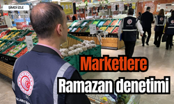 Manisa'da marketlere Ramazan denetimi