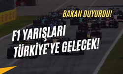 Bakan Ersoy tarih verdi: F1 yarışları Türkiye'ye gelecek!