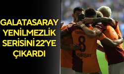 Galatasaray yenilmezlik serisini 22'ye çıkardı