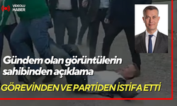 Yerde yuvarlanması tepki çeken AK Partili meclis üyesi görevinden istifa etti