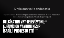 Belçika'nın VRT televizyonu, Eurovision yayınını kesip İsrail'i protesto etti