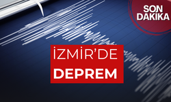 İzmir açıklarında korkutan iki deprem!