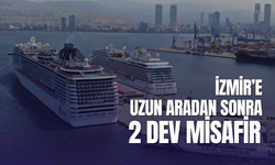 İzmir’e uzun aradan sonra 2 dev misafir