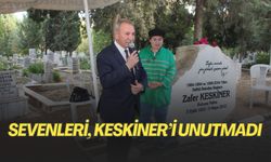 Salihli’nin efsane başkanı Zafer Keskiner, mezarı başında anıldı