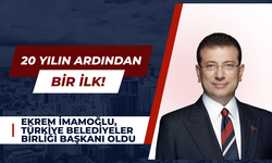 20 yılın ardından bir ilk! Ekrem İmamoğlu, Türkiye Belediyeler Birliği Başkanı oldu