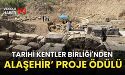 Tarihi Kentler Birliği'nden Alaşehir’ proje ödülü