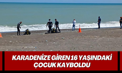 Karadeniz'e giren 16 yaşındaki çocuk kayboldu