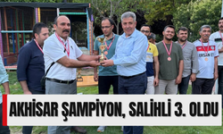 Akhisar şampiyon, Salihli 3. oldu