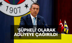 Fenerbahçe Başkanı Ali Koç 'şüpheli' olarak adliyeye çağırıldı