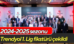 2024-2025 sezonu Trendyol 1. Lig fikstürü çekildi