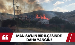 Manisa’da bir yangın daha | Gölmarmara ilçesinde yangın çıktı
