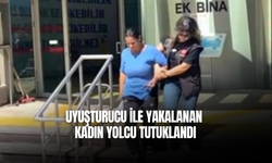 Uyuşturucu ile yakalanan kadın yolcu tutuklandı