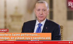 Liderlerin Salihli performansı... Erdoğan, en yüksek oyu o sandıkta aldı
