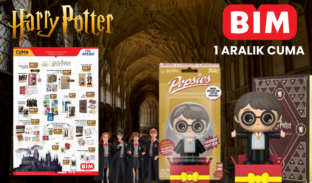 BİM'de Harry Potter Şöleni! | Lisanslı Harry Potter Ürünleri BİM 1 Aralık Cuma Kataloğu'nda