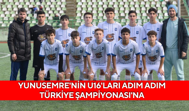 Yunusemre'nin U16'ları adım adım Türkiye Şampiyonası'na