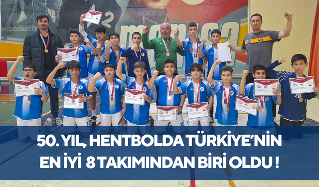 Salihli hentbolda tarih yazdı | Türkiye finallerine katılmaya hak kazandılar