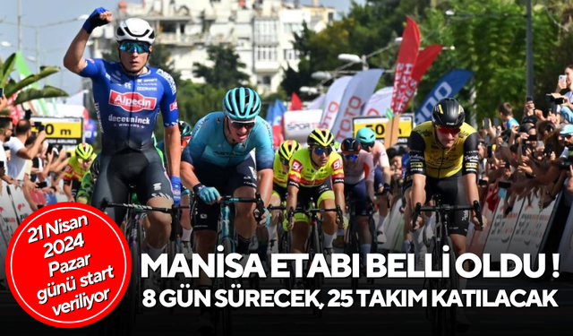 59. Cumhurbaşkanlığı Türkiye Bisiklet Turu’nda 8 gün, 8 etapta 25 takım mücadele edecek