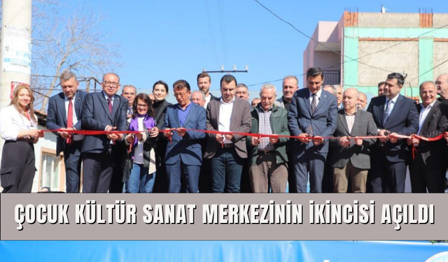 Turgutlu’da çocuk kültür sanat merkezinin ikincisi açıldı