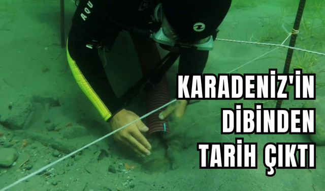 Türkiye'nin Karadeniz kıyılarındaki ilk bilimsel sualtı kazısı Kerpe'de yapıldı
