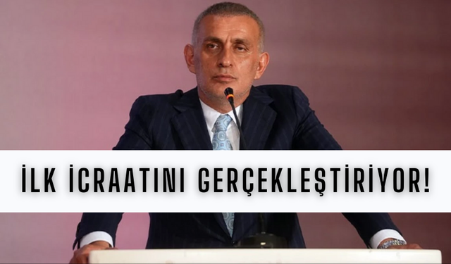 Yeni TFF Başkanı İbrahim Hacıosmanoğlu ilk icraatını gerçekleştiriyor!