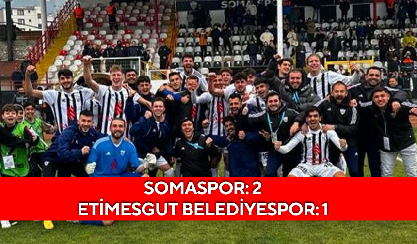 Somaspor: 2-Etimesgut Belediyespor: 1