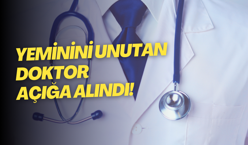 Halktan sağlık ocağı doktoruna tepki: Yeminini unutan doktor açığa alındı