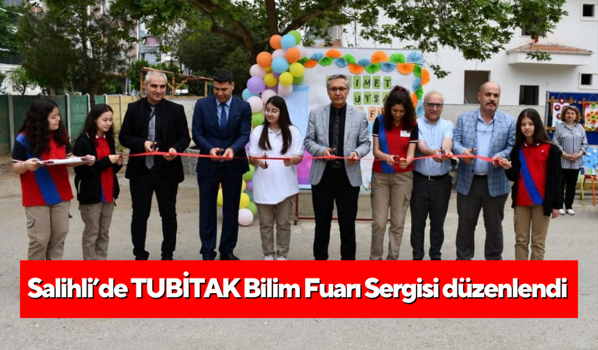Şazimet Uysal Ortaokulu’nda 4006 TUBİTAK Bilim Fuarı Sergisi açıldı