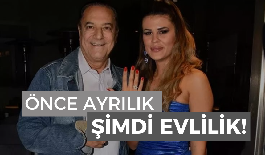 Önce ayrılık şimdi evlilik! Mehmet Ali Erbil ve sevgilisi dini nikah kıydı