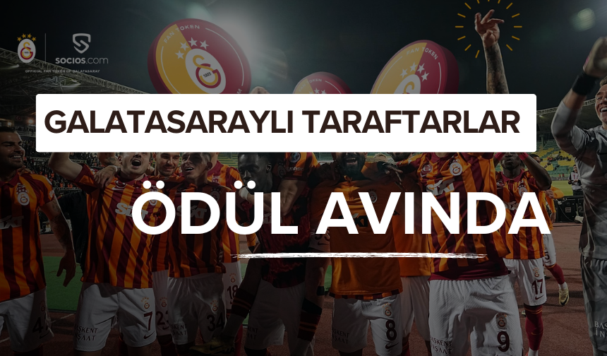 Galatasaraylı taraftarlar ödül avında | Birbirinden değerli ödüllere ulaşma şansı!
