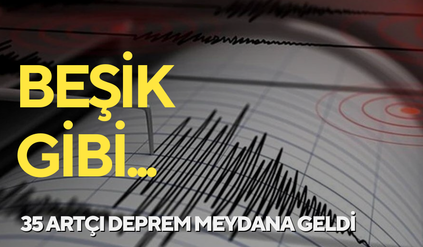 Soma’daki depremin ardından 35 artçı deprem meydana geldi